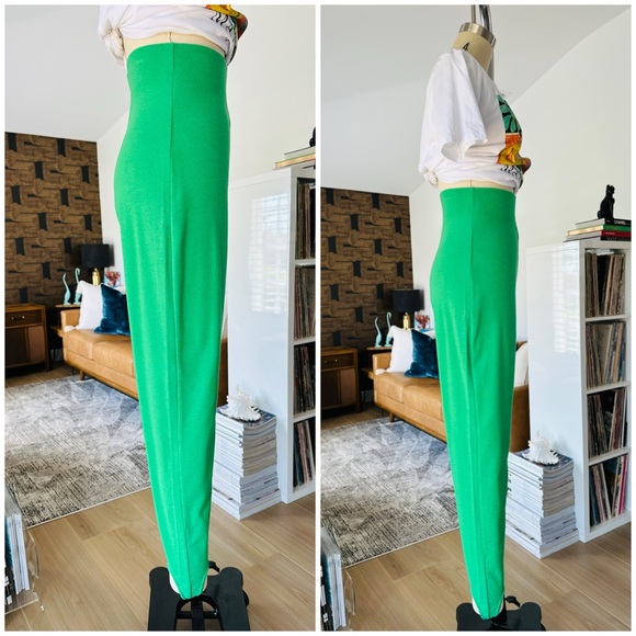 NWT’s Vintage 80’s High Waist Stirrup Leggings - Picture 3 of 13